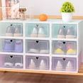 thumbnail image 3 of Caja de zapatos, zapatero de plástico transparente / caja de almacenamiento de zapatos Abanopi blanco, 3 of 7