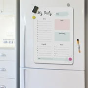 JINGT Magnetic Rewritable Mobile Message Board Schedule Schedule Fridge Planner Christmas Halloween