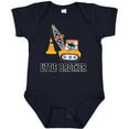 thumbnail image 3 of Inktastic Little Brother Construction Truck Boys Boys Baby Bodysuit, 3 of 5