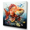 thumbnail image 2 of Designart "Art Piscine Fishing Pop wall art III" Animals Canvas Wall Art, 2 of 5