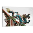 thumbnail image 1 of ARTCANVAS Asian Chinese Festival Long Blue Dragon Canvas Art Print - Size: 26" x 18" (1.50" Deep), 1 of 9