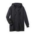 thumbnail image 2 of Woman Within Plus Size Fleece Hoodie Pocket Sweatshirt, 2 of 3