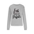 thumbnail image 3 of Gibobby Sudaderas para Mujer Sudaderas francesas para mujeres(Gris,CH), 3 of 5