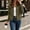 Army Green, variant on Women's Ribbed Knit Zip-Up Cardigan, Long Sleeve Crew Neck Casual Jacket In Multiple Solid Colors(Pink,S)