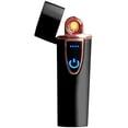 thumbnail image 3 of USB Plasma Lighter Flameless Electric Double ARC Dual Pulse Torch Rechargeable Lithium Power Battery (Spark - Business Black), 3 of 3