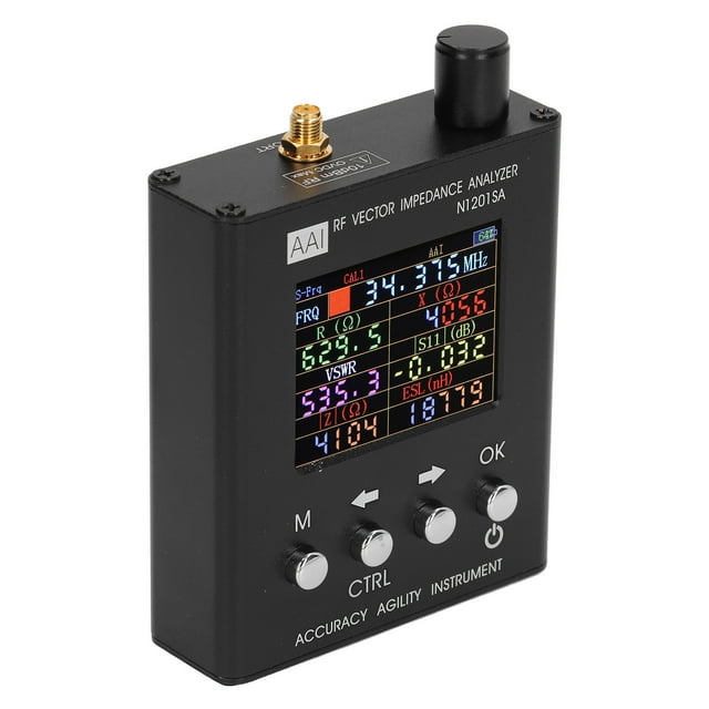 ANT SWR Antenna Tester, Calibration Function 137.5MHz-2700MHz High Accuracy Vector Impedance Analyzer for Measuring Reactance Standing S11