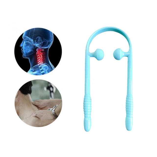 Neck Massager Neck & Shoulder Shiatsu Deep Tissue Dual Trigger Point Massager