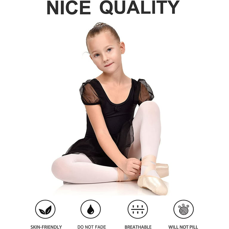 Tights for Girls Toddler Transition Ballet Leggings Ultra-Soft Footed Dance  Stockings School Uniform Tight Nude S