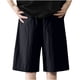 thumbnail image 4 of Pantalones Cortos de Carga de los Hombres con Cordón Sólido Cintura Deportivo Pantalones Cortos de Gimnasio con Bolsillos, Desgaste Casual de Toda la Temporada, 4 of 4