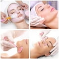 thumbnail image 3 of Charmonic 4-in-1 Jade Roller & Gua Sha Set - Rose Quartz Facial Massage Tool for Face, Neck & Eyes, Includes Silicone Brush to Reduce Puffiness & Wrinkles, 3 of 6