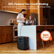 Jackery HomePower 3600 Plus 3580Wh Solar Generator Combo with Two 200W Solar Panels
