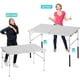 thumbnail image 4 of Juego de 4 extensiones de patas de mesa para mesas plegables para patas plegadas y rectas, elevadores de patas de mesa plegables ajustables, para altura (19,8 cm) esquí esquí Gafas de esquí, 4 of 5
