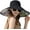 Black, variant on Sun Hat Women 7" Wide Brim for Women Reversible Foldable, Sun Protection Bucket Hats for Summer Beach Outdoor Cap