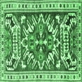 thumbnail image 1 of Ahgly Company Indoor Square Persian Emerald Green Traditional Area Rugs, 4' Square, 1 of 4