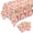 Pink-2, variant on 2ooya 4-Pack Donut Party Tablecloths, Waterproof Plastic Rectangle Covers