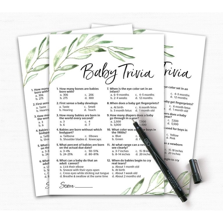 Fun Baby Shower Games