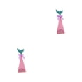 thumbnail image 2 of Moyic Cajas de regalo de boda de 20 bolsas - Recubrimiento de polvo brillante de doble cara sin derramar polvo Papel simple y de moda Sirena Sirena Rosa+Morado 2Conjunto, 2 of 6
