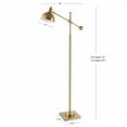 thumbnail image 4 of SAFAVIEH Dagen 62 in. Pharmacy-inspired Floor Lamp, Brass Gold, 4 of 6