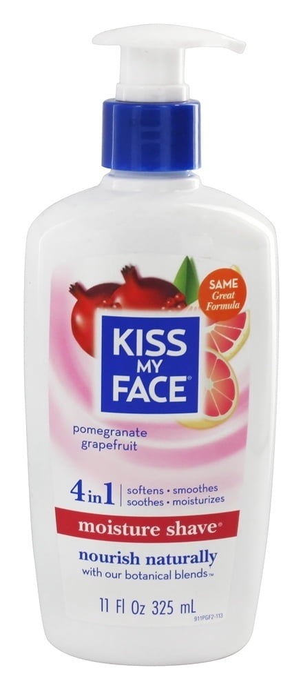 kiss my face pomegranate grapefruit shaving cream