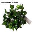 thumbnail image 4 of Luces De Cadena 2m Plantas artificiales Led String Light Fake Creeper Leaf Vine con 20 LED Likrtyny Para estrenar, 4 of 4