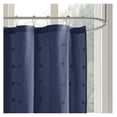 thumbnail image 3 of Cotton Jacquard Pom Pom Shower Curtain, 3 of 6