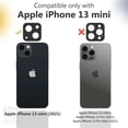 thumbnail image 3 of Rome Tech for Apple iPhone 13 Mini 5.4" (2021) Shell Holster Combo Case - Black, 3 of 7