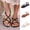 White, variant on Women's Sandals Dressy Ankle Strap Sandal Open Toe Bridal Slides Flats Summer Cute Vacation Sandals White