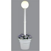 Patio Living Concepts Milano 68001 - White with White Globe Lantern Planter