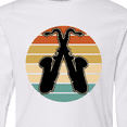 thumbnail image 4 of Inktastic Saxophone Music Vintage Band Long Sleeve Youth T-Shirt, 4 of 5