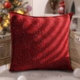 thumbnail image 1 of Xihbxyly Cojín Navideño Rojo, Funda de Cojín de Poliéster Suave, Decoración Navideña para Dormitorio y Sala de Estar, Idea de Regalo Perfecta, Fácil de Limpiar, Tamaño de 45 X 45 Cm, Uso Versátil par, 1 of 6