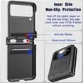 thumbnail image 5 of Cover Case for Samsung Galaxy Z Flip 4, Galaxy Z Flip 4 Case with Hinge Protection Hard PC Cover All-Inclusive Protective Cases for Galaxy Z Flip 4 (Green), 5 of 10