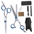thumbnail image 4 of Tijeras Para Adelgazar De Peluquero De 6 "Tijeras Paño De Barrido Capas De Corte De Cabello Herramienta De Salón Sunnimix Salon Hair Cutting Scissors, 4 of 6