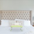 thumbnail image 5 of MERRYHAPY 1Pack Multifunctional Laptop Desk for Bed Plastic Bed Tray for General Users White, 5 of 5