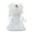 thumbnail image 4 of LED Fiber Optic Angel Christmas Tree Topper, White, 12", by Holiday Time, 4 of 6