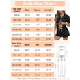 thumbnail image 2 of UVN Pajamas Sets for Women Button Down Short Sleeve Tops and Drawstring Shorts 2 Piece Lounge Set, 2 of 8