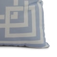 thumbnail image 2 of Simply Daisy, 20 x 20 inch, Greek New Key, Geometric Print Pillow, Blue, 2 of 2