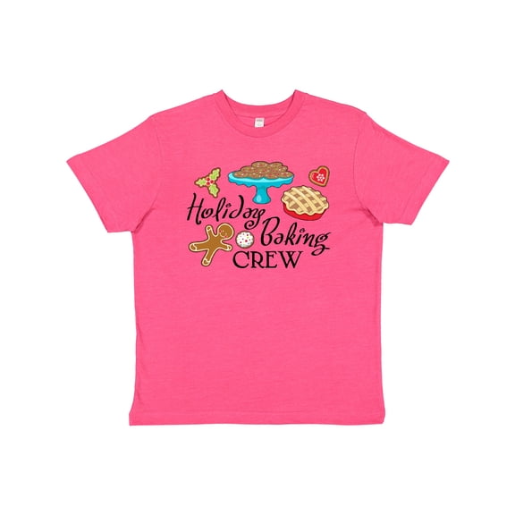 Inktastic Holiday Baking Crew Youth T-Shirt