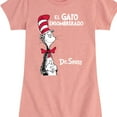 thumbnail image 3 of Dr. Seuss - Cat In Hat Spanish  - Girls Toddler And Youth Fitted Short Sleeve Tee, 3 of 6