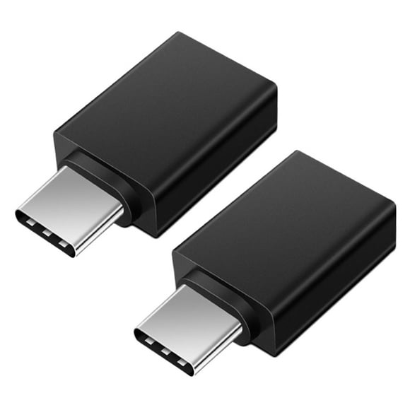 MasteelfCA 2pcs USB-C to USB Adapter Type-C Male to USB 3.0 Female Converter Phone Supply