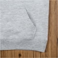 thumbnail image 6 of renvena Girls Casual Hooded Jumpers Pullover Hoodie Long Sleeve Sweatshirts with Pocket 3-14 Grey 5-6, 6 of 7