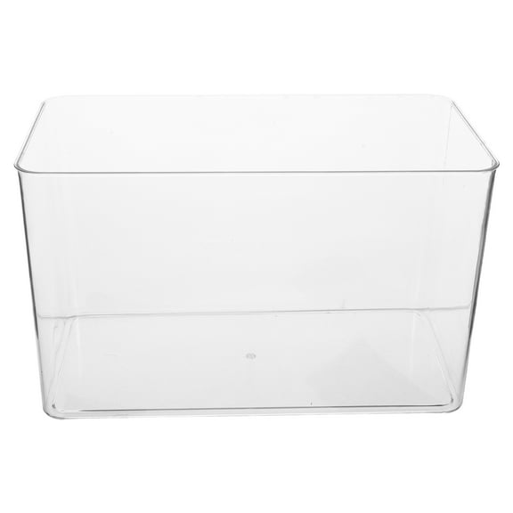 BESTYASH Clear Plastic Turtle Tank for Small Turtles, Small Aquarium Terrarium with and Sturdy Design