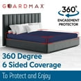 thumbnail image 5 of Guardmax Jersey Knitted King Zippered Mattress Encasement - Waterproof & Bed Bug Proof Mattress Protector - Comfortable, Soft, and Noiseless Zippered Bedding - Dust Mite Proof (78 x 80 x 12), 5 of 7