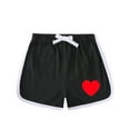 thumbnail image 2 of Cethrio Kids Boys Girls Shorts, Casual Loose Drawstring Summer Athletic Shorts Black Size 6 T, 2 of 3