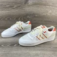 thumbnail image 2 of Mens Size 11 Ad-id-as Rivalry Low Shoes FZ6325 Cloud White/Preloved Red Sneakers, 2 of 6