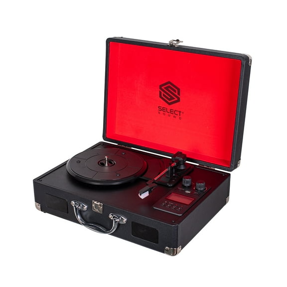 Tornamesa Tocadiscos Nostálgico Vintage Bluetooth Usb Select Sound 3 Velocidades Bt8000