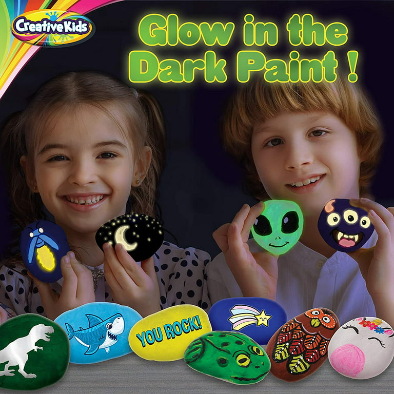 Glow in the dark rock painting kit – A Thrifty Mom