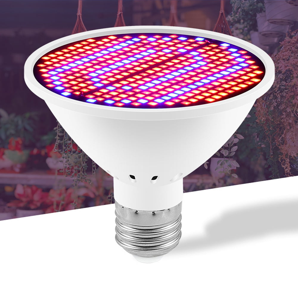 Led Grow Light Bulb 40W Equivalent E27 Full Spectrum Plant Light Bulb SMD2835... 