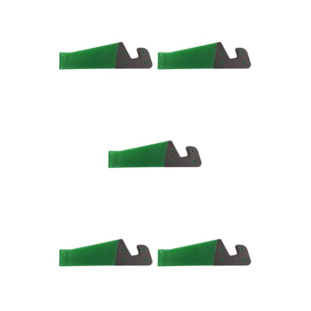 relayinert Adjustable Mobile Phone Holder V Shaped Phone Holder Universal Phone Accessory Dark Green 5Set