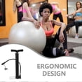thumbnail image 3 of Manual Inflation Pump Steel Material Outdoor Use for Sports Balls Travel 1Set, 3 of 4