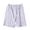2-Light Purple, variant on Women’s Open Front Summer Shorts Front Bedridden Patient Bottoms Soft Comfortable Elastic Waisted Casual Short Pants Easy to Take off Solid Color Basic Shorts 1-Light Purple M